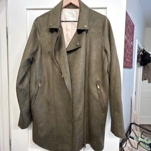 Anthropologie long length jacket